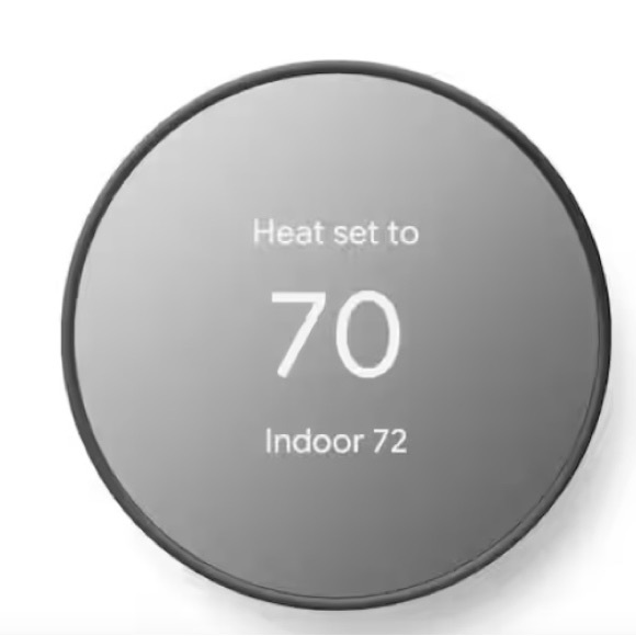 One Google NEST charcoal thermostat new in box - Picture 1 of 2